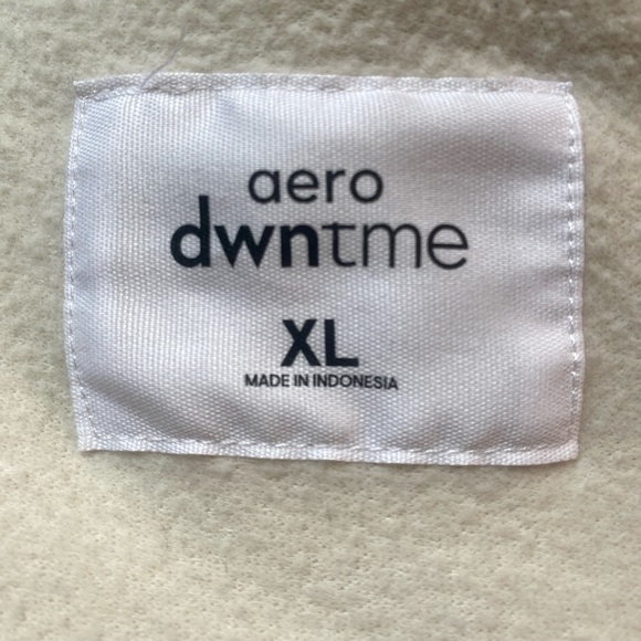 Cream Hoodie with Shades of Green Hawaii Logos - Picture 5 of 6